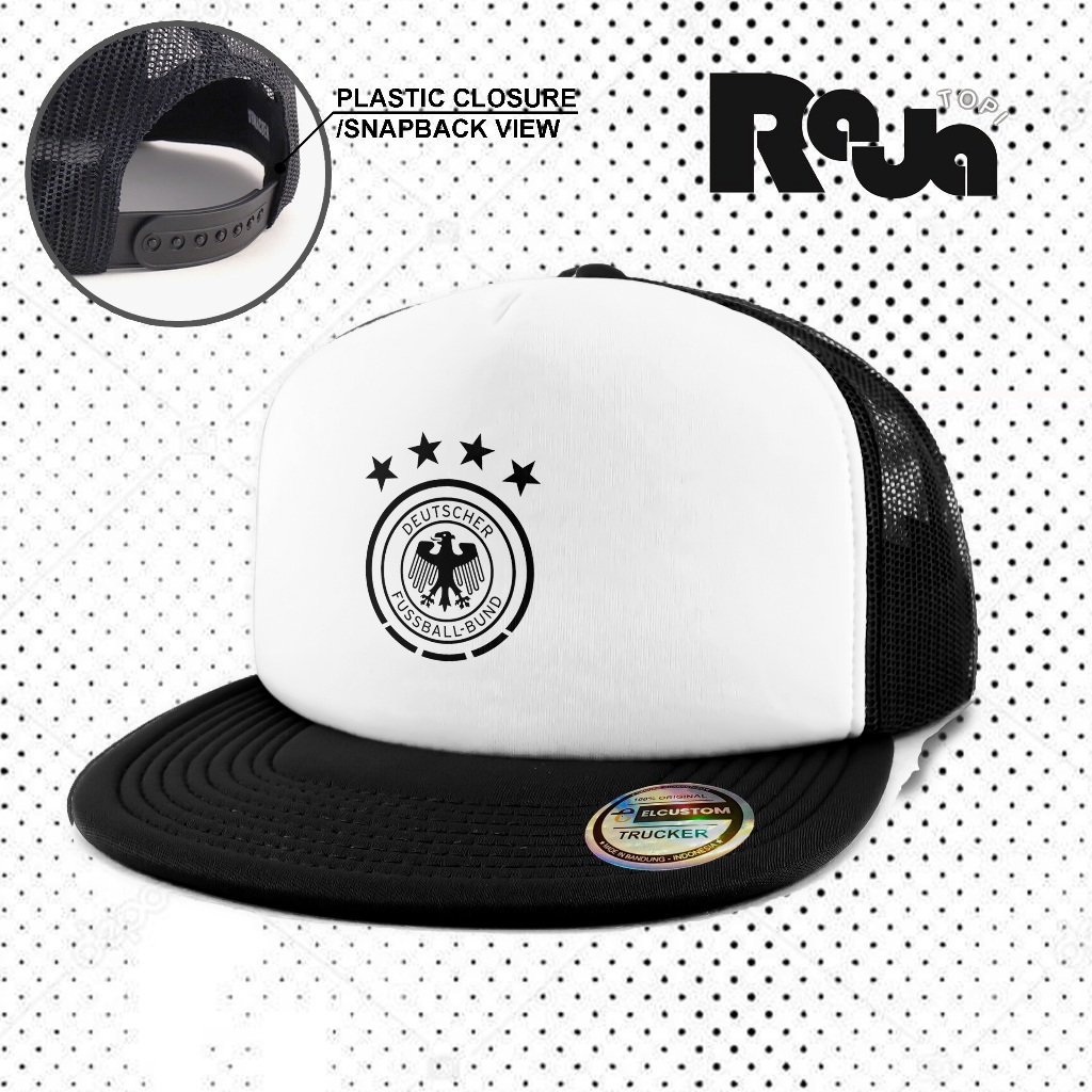 Rajatopi.id - Topi Timnas Jerman / Topi Jerman / Piala Dunia / Topi SNAPBACK / Topi Culture / Topi P