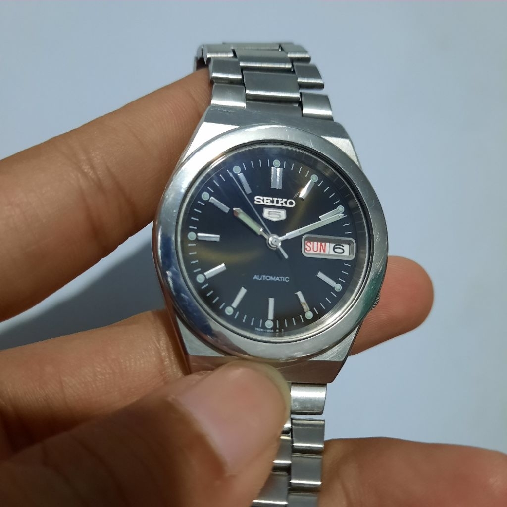 Seiko 5 Automatic 7s26-0290 Brown Coklat Sunbrust Dial