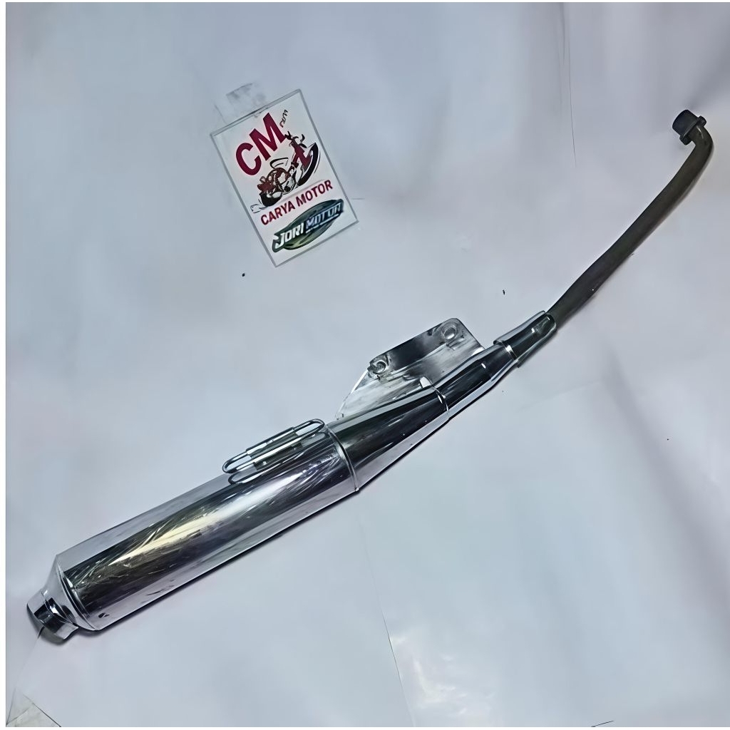 Knalpot standar Suzuki Smash 110 SR tahun 2005 asli original copotan