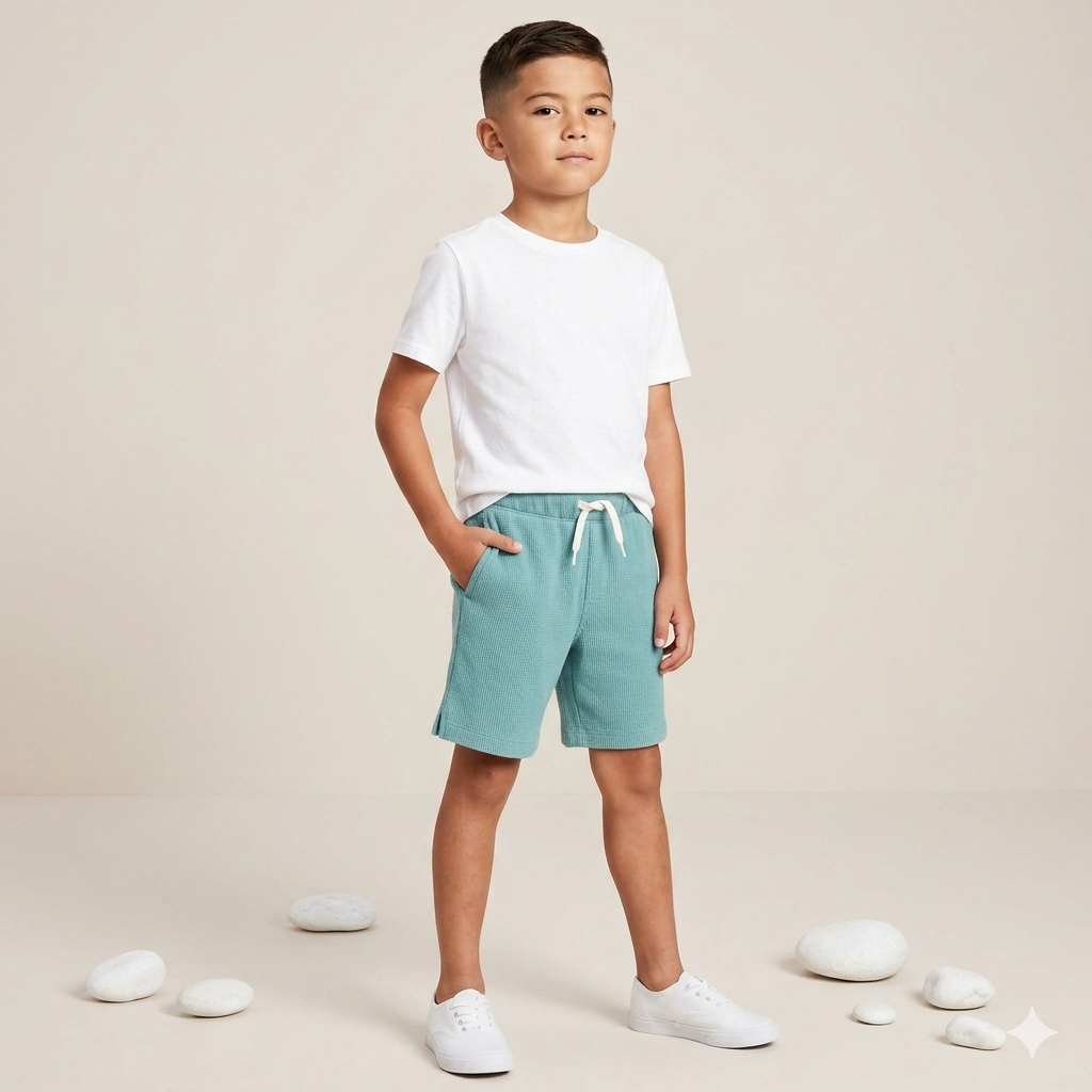 Celana Pendek Anak Laki Laki Waffle OLD NAVY 12M - 5Y