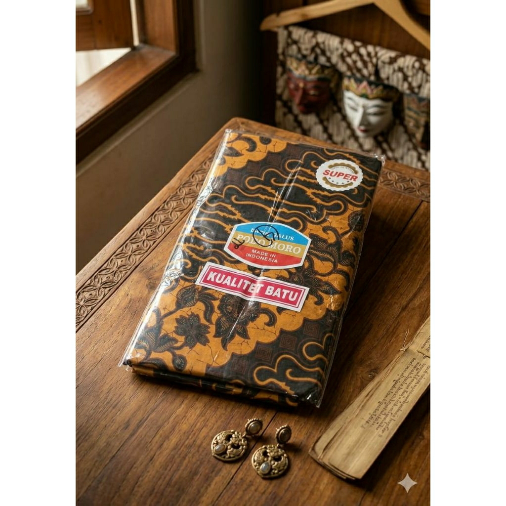 Kain Panjang Podomoro/Kain Batik Panjang Bintang / Kain Panjang Batik Bintang/Sarung Aladdin/Kain Se