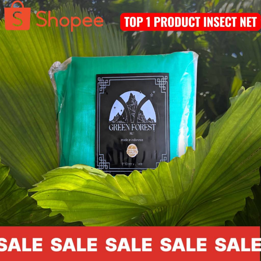 Jaring Insect Net 1 Roll Murah - Kasa Nilon Pengaman Kebun & Greenhouse