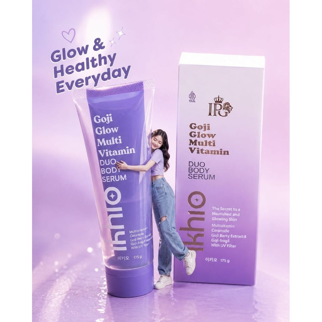 IKHIO DUO BODY SERUM GOJI GLOW MULTI VITAMIN