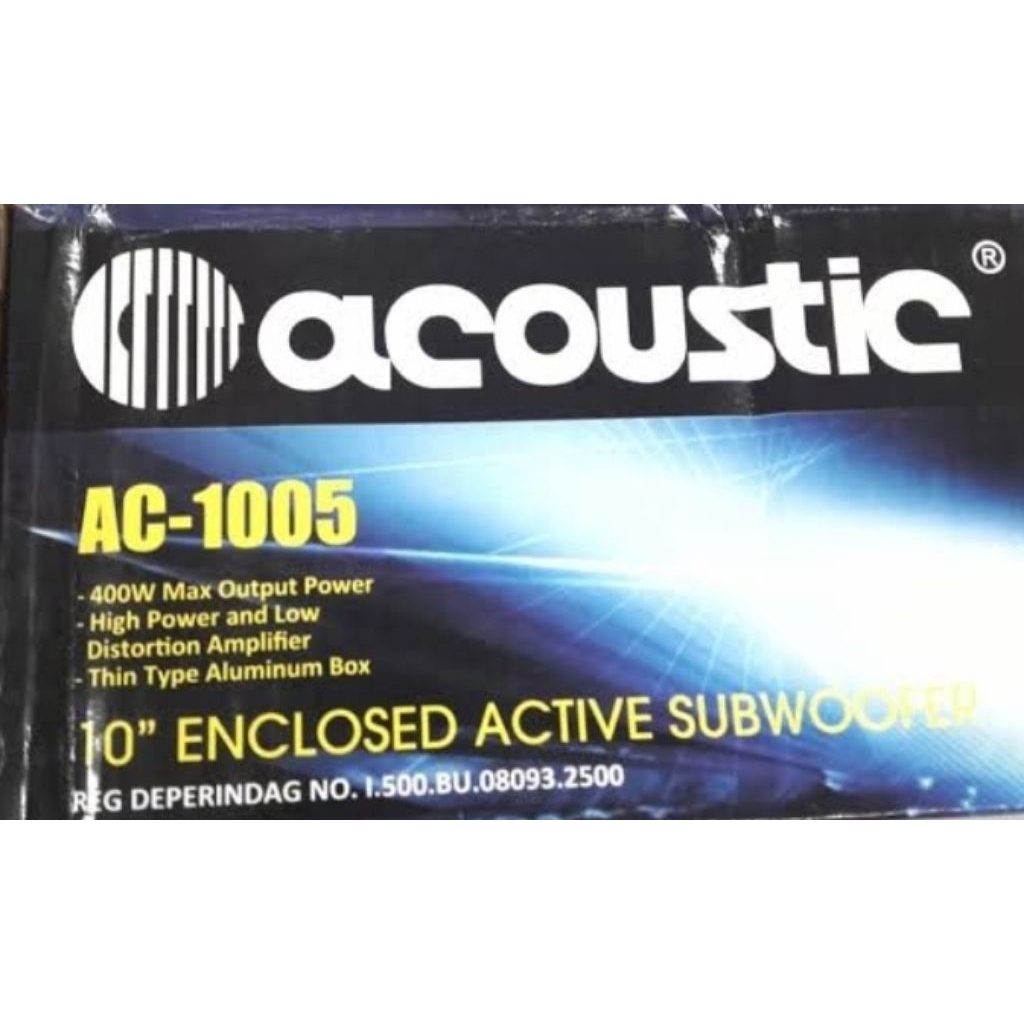 BAZOKA Mobil 10 Acoustic Flat AC-1005