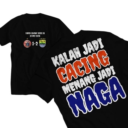 Kaos Persib Desain Pertandingan Super League