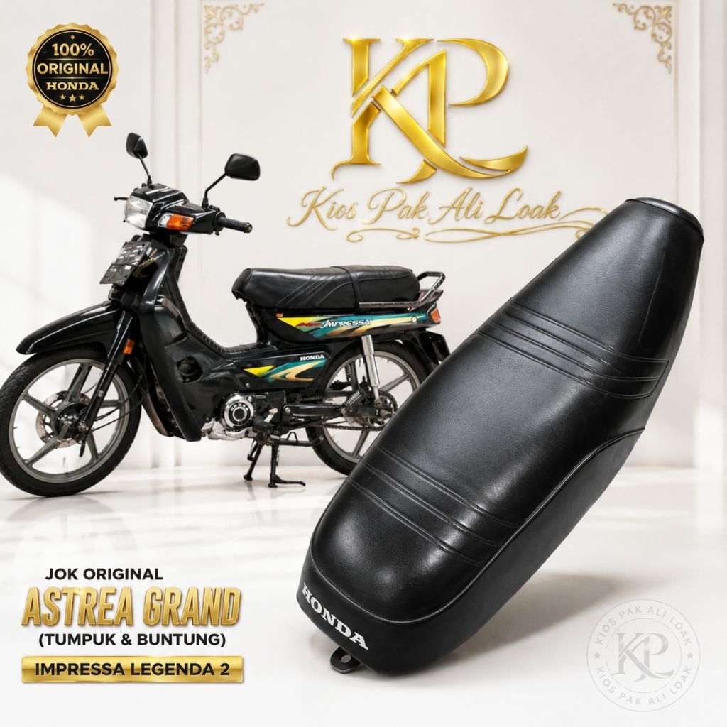 Jok Original Honda Astrea Grand Tumpuk Buntung Impressa Legenda 2 Bekas Copotan Motor Asli Tebal Hal