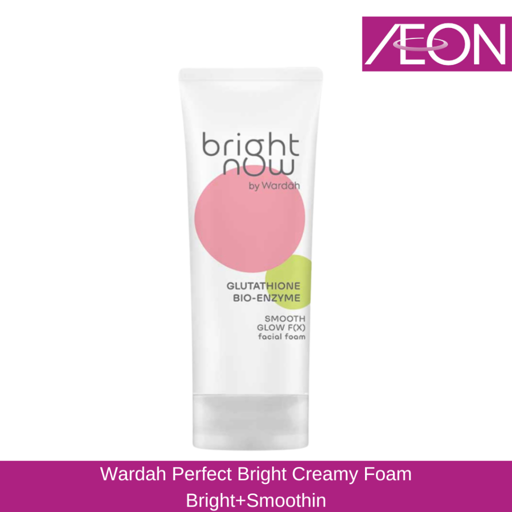 Wardah Brght Now Glu B Enzym Smooth Glow Foam100Ml