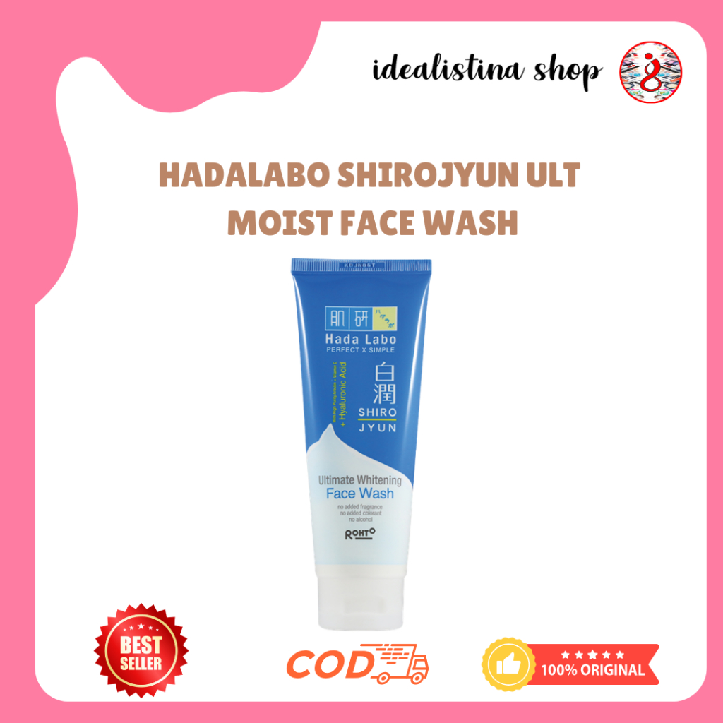 Hada labo Shirojyun Ultimate Whitening Face Wash