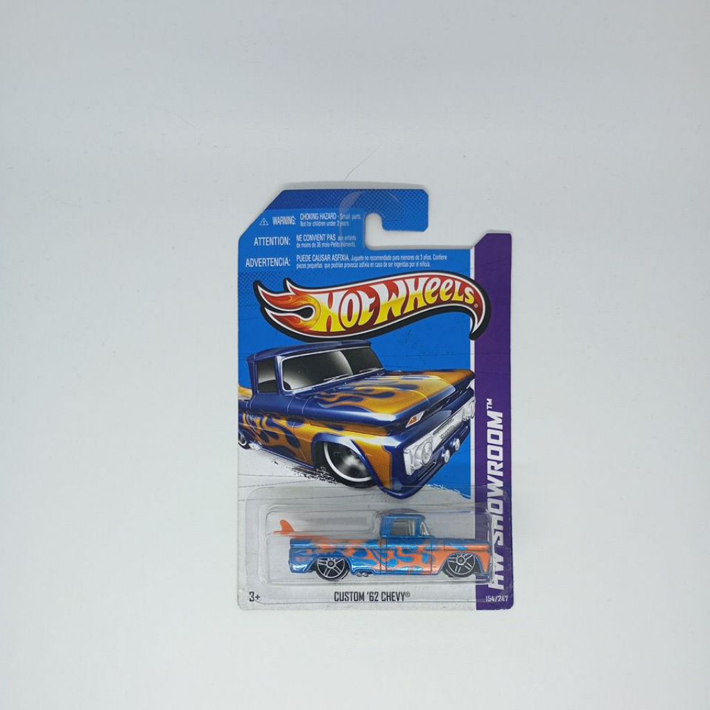 Hot Wheels Custom 62 Chevy Pickup Heat Fleet - HW Showroom 2012