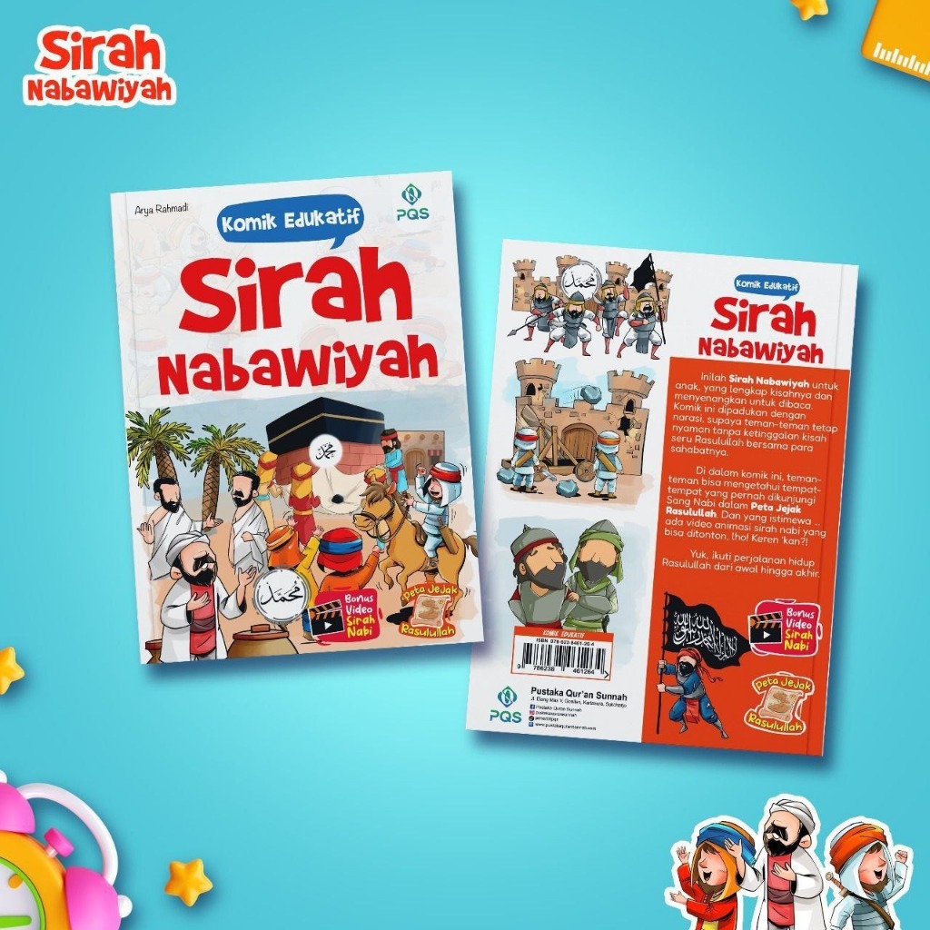 Komik Edukatif Sirah Nabawiyah, Komik Islami, PQS