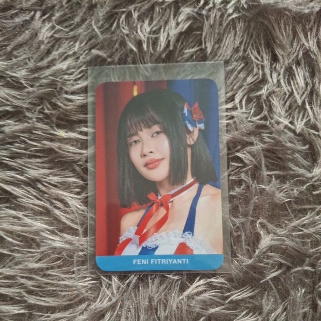 photocard feni circus jkt48 ofc damage parah