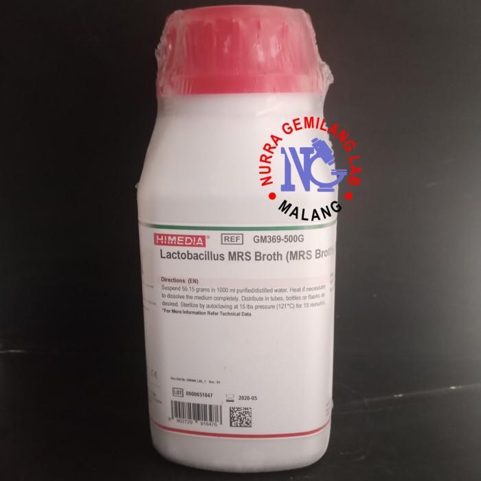 MRS Broth Himedia GM369-500G | Media MRSB | Lactobacillus MRS Broth | REPACKING