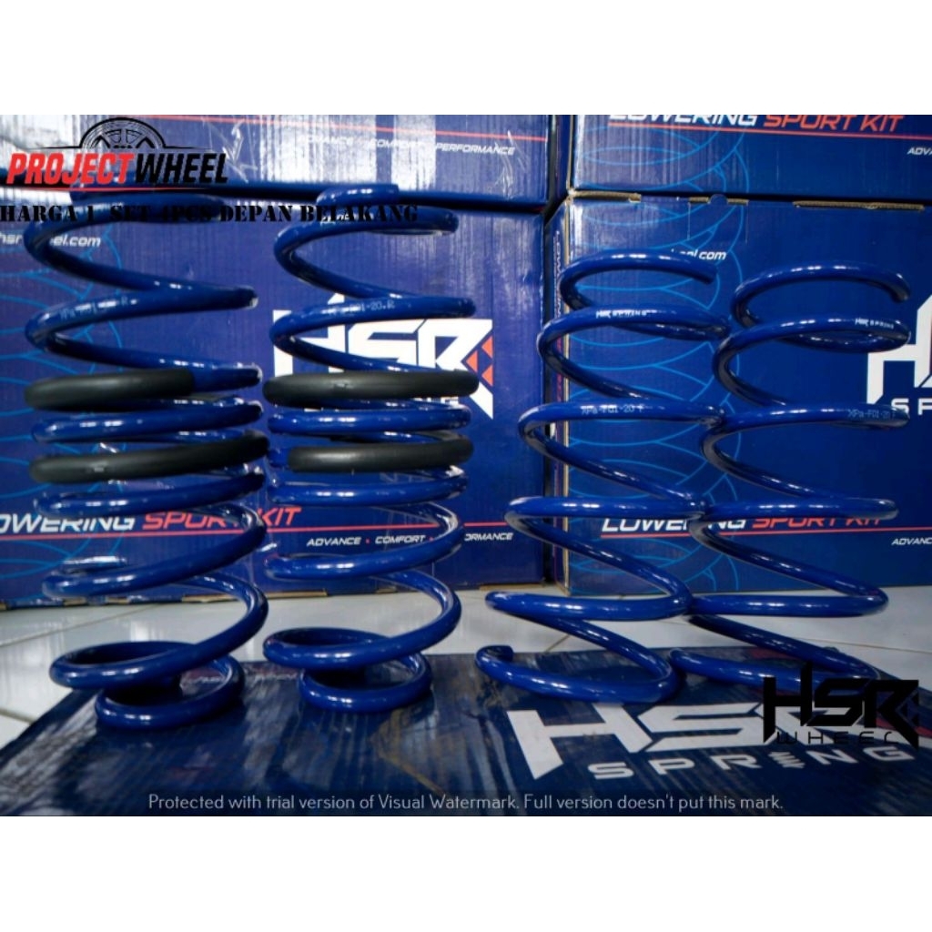 LOWERING KIT HSR BLUE - TOYOTA RUSH/TERIOS 2018 UP