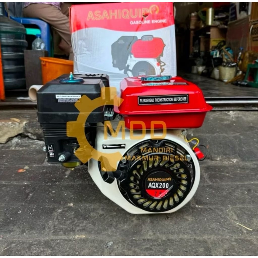 Engine GX200 Asahi Moto Mesin Penggerak Asahi GX200 4Tak AGX200 Asahiquip