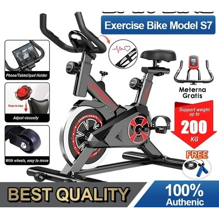 Sepeda Statis Spin Sepeda Statis Rumah Indoor Fitness Gym Spinning Bike Sepeda Kardio Fitness Alat F