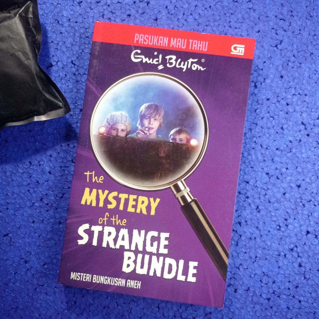 buku novel original second Enid Blyton Pasukan Mau Tahu The Mystery of the Strange Bundle Misteri Bu