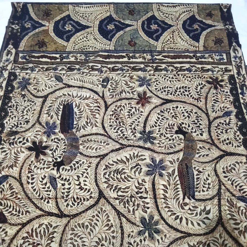 Kain Sarung Batik Tulis Sampir Jarik Full Tulis Canting Super Premium Original Asli Tebiruen Tanjung