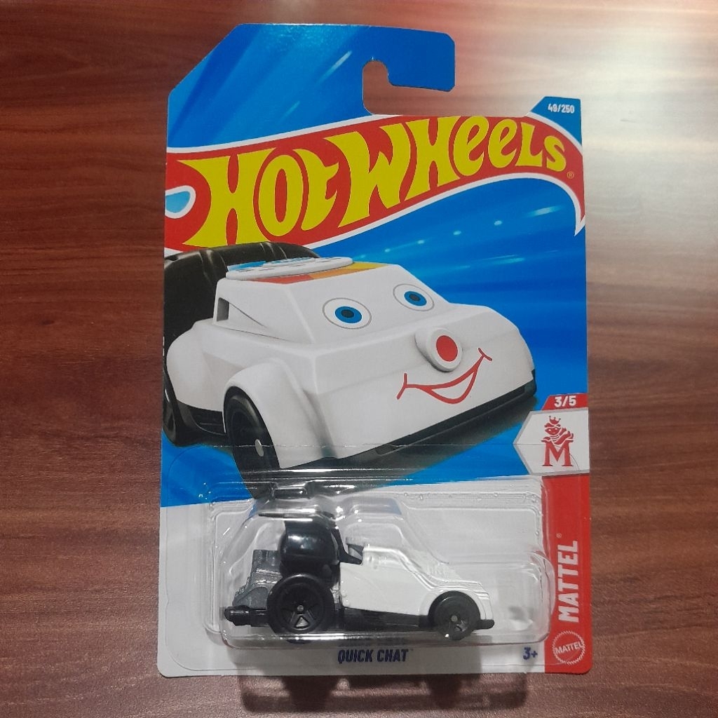 HOT WHEELS Quick Chat - White