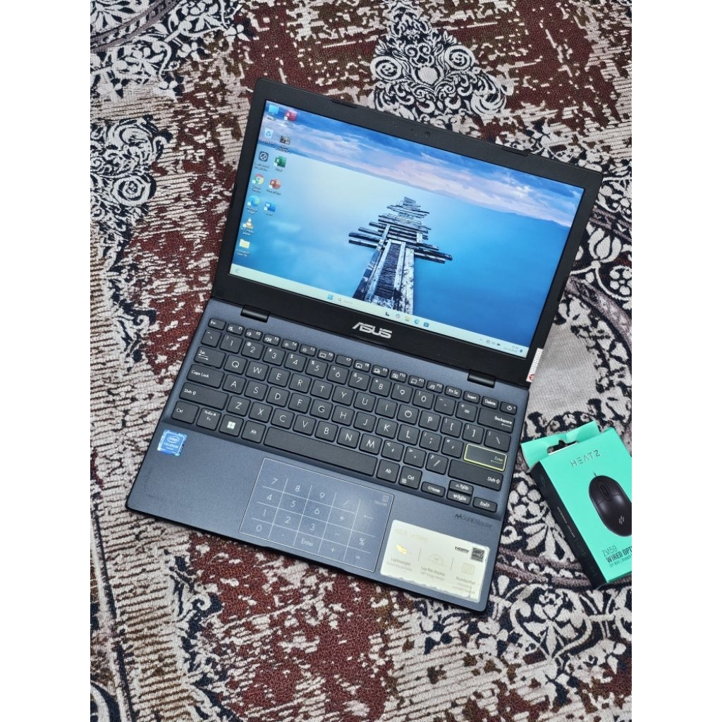 Laptop Notebook Asus E210M (12inch) Intel Celeron N4020 RAM 4GB SSD 256GB Windows 11 Second Pilihan 