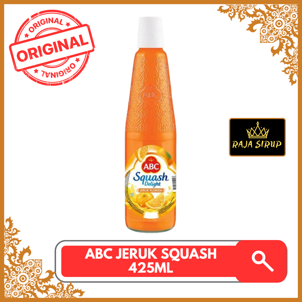 Sirup ABC Jeruk Squash 425ml / ABC Jeruk Squash
