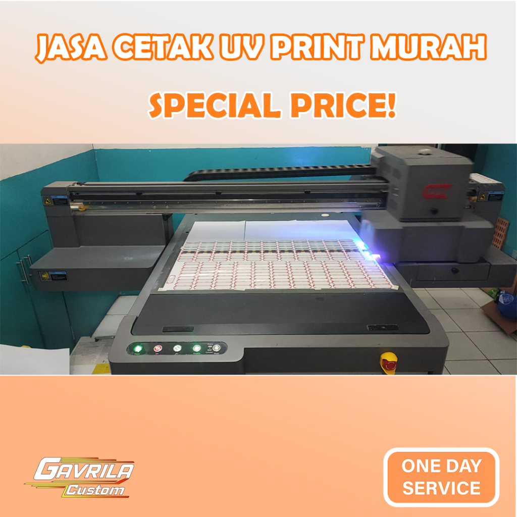 [Jasa Cetak] UV Print /Ongkos Cetak Print Uv Barang Akrilik Tumbler Korek Plakat PVC Kartu Emoney Bo