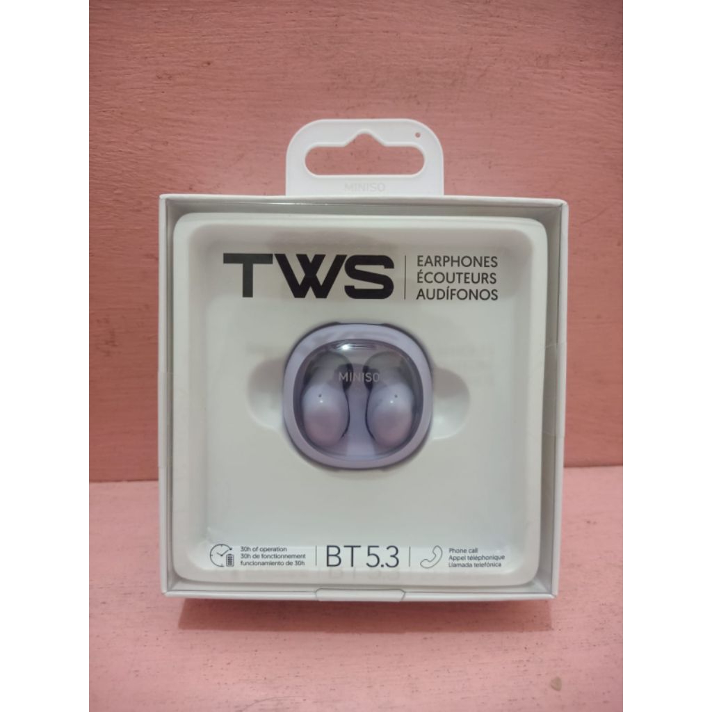 Headset Bluetooth M99 BT 5.3 | TWS | ORIGINAL | MINISO• 6 JAM