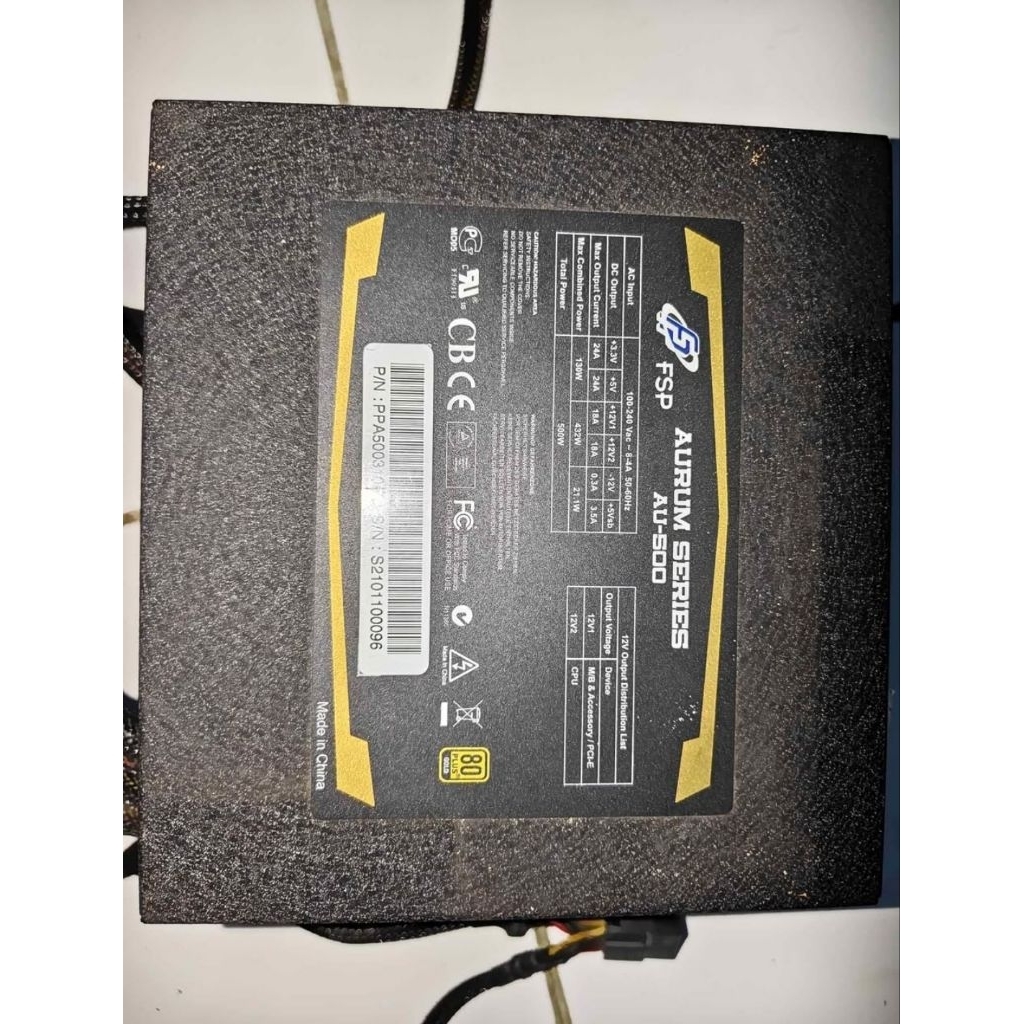 PSU FSP AURUM 500W 80+ GOLD