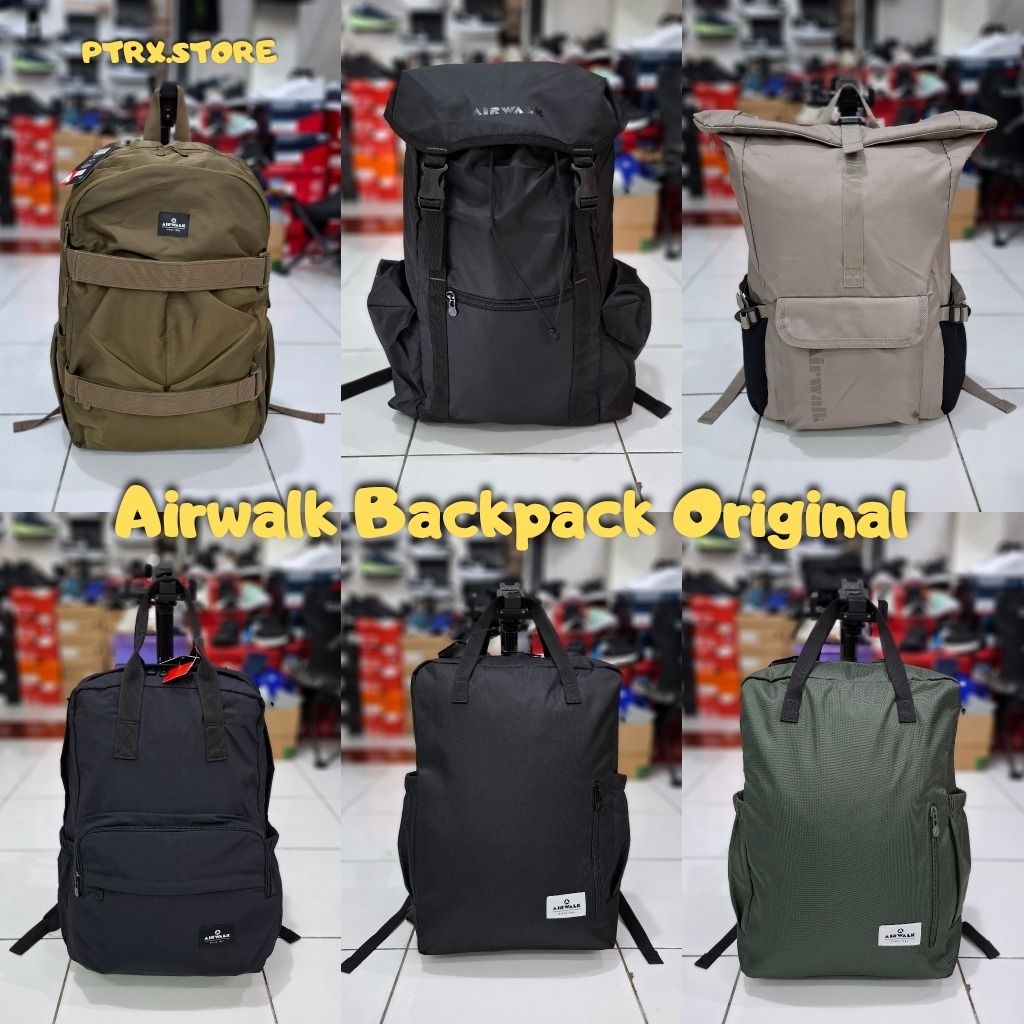 Airwalk Backpack Original | Tas Punggung/Ransel