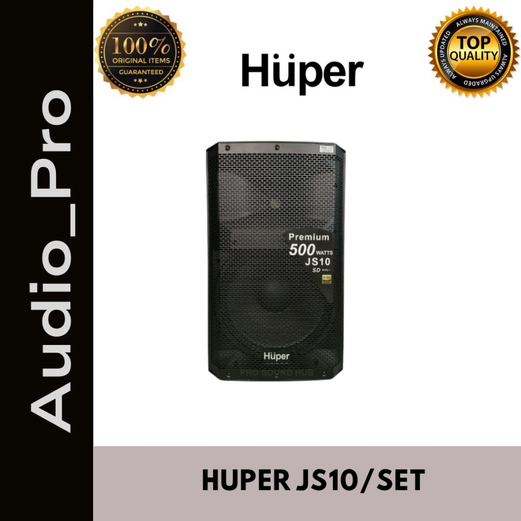 Speaker Aktif Huper JS10 / Set Speaker Aktif Huper Js10 / Set  Speaker Aktif Huper Js-10 / Set Origi