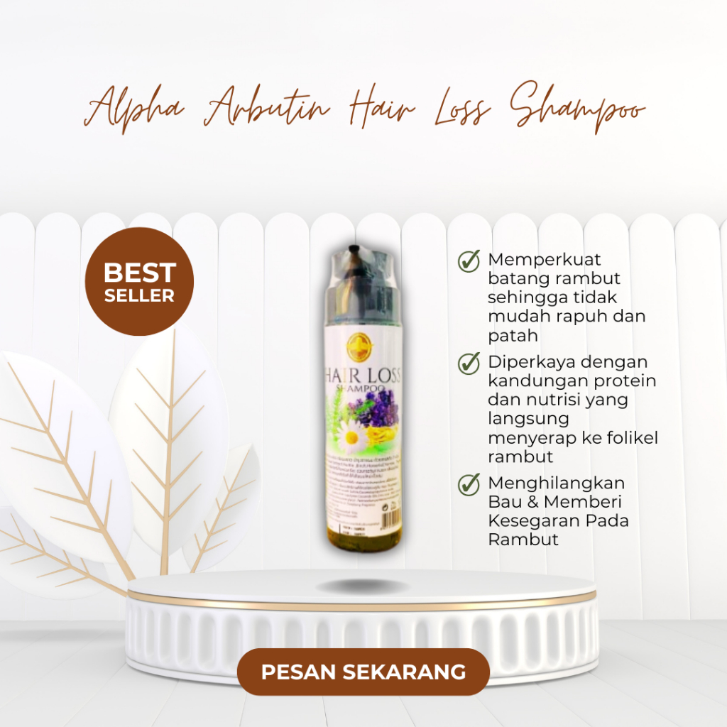 ARBUTINA HAIR LOSS SHAMPO / SHAMPO RONTOK