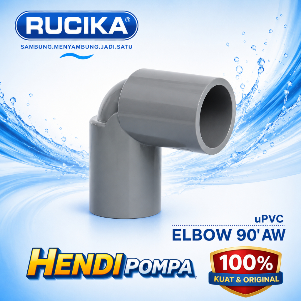 Rucika Elbow 90 AW/knee /keni 3/4 Inch"