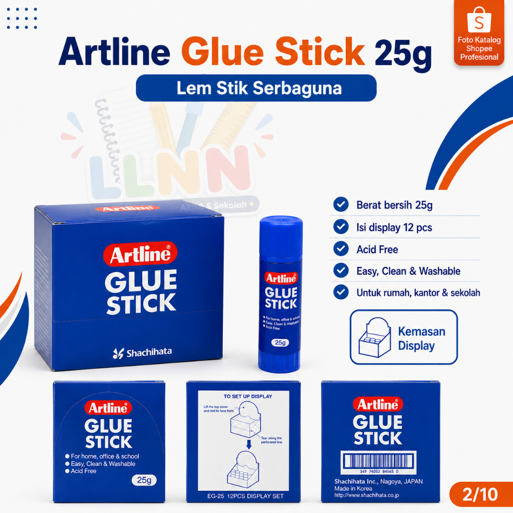 Lem Stik / Glue Stik Biru Artline 25g - 1 pcs
