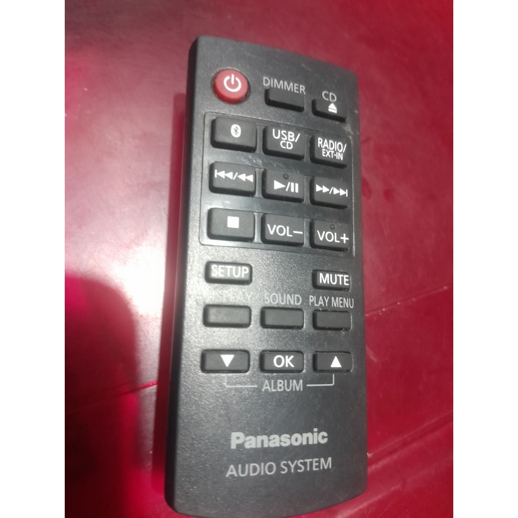 remote car audio system PANASONIC