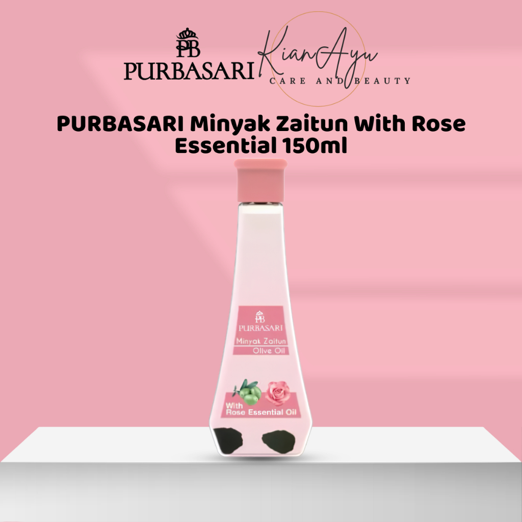 PURBASARI Minyak Zaitun With Rose Essential 150ml