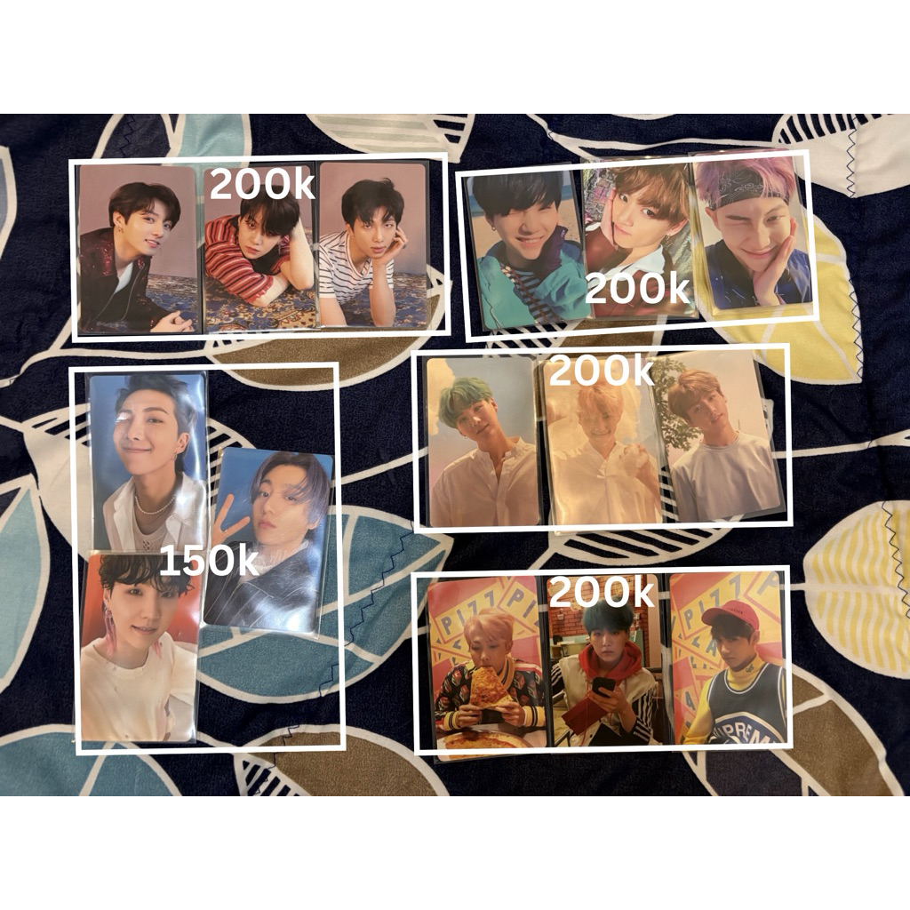 Official Photocard BTS Album Love yourself Butter Tear Her YNWA PC Bangtan Boys Sonyeondan Jungkook 