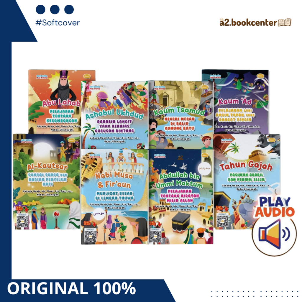 [ABC Ahlan] PRE ORDER - Seri Cerita Juz 'Amma - Buku Cerita Islami Anak Muslim Indonesia