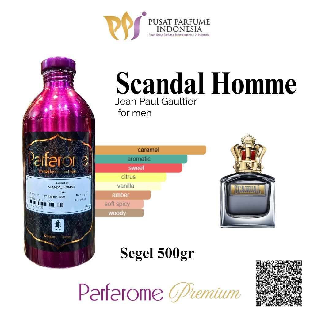 SCANDAL HOMME | PARFAROME PREMIUM | Segel 500gr