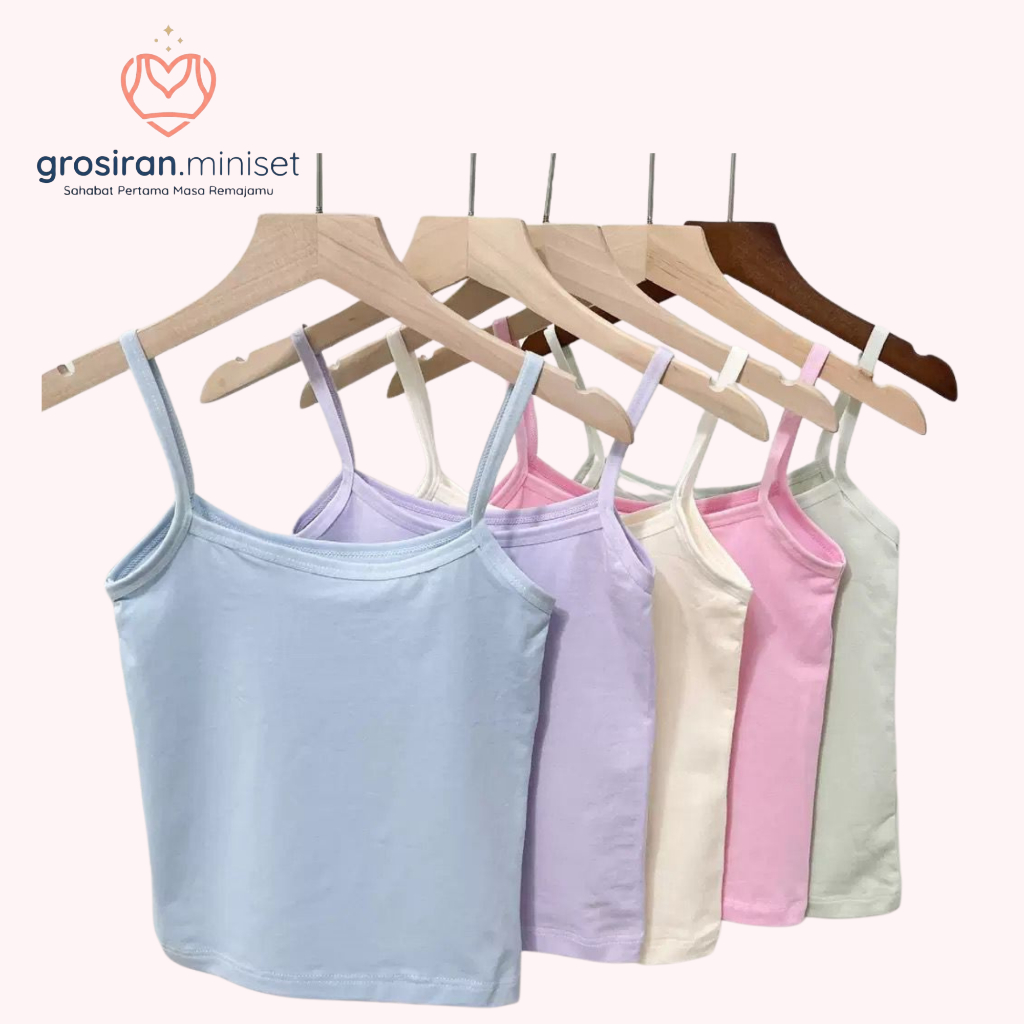 Singlet Polos Anak Remaja Singlet Anak Perempuan Pakaian Dalam Anak Perempuan