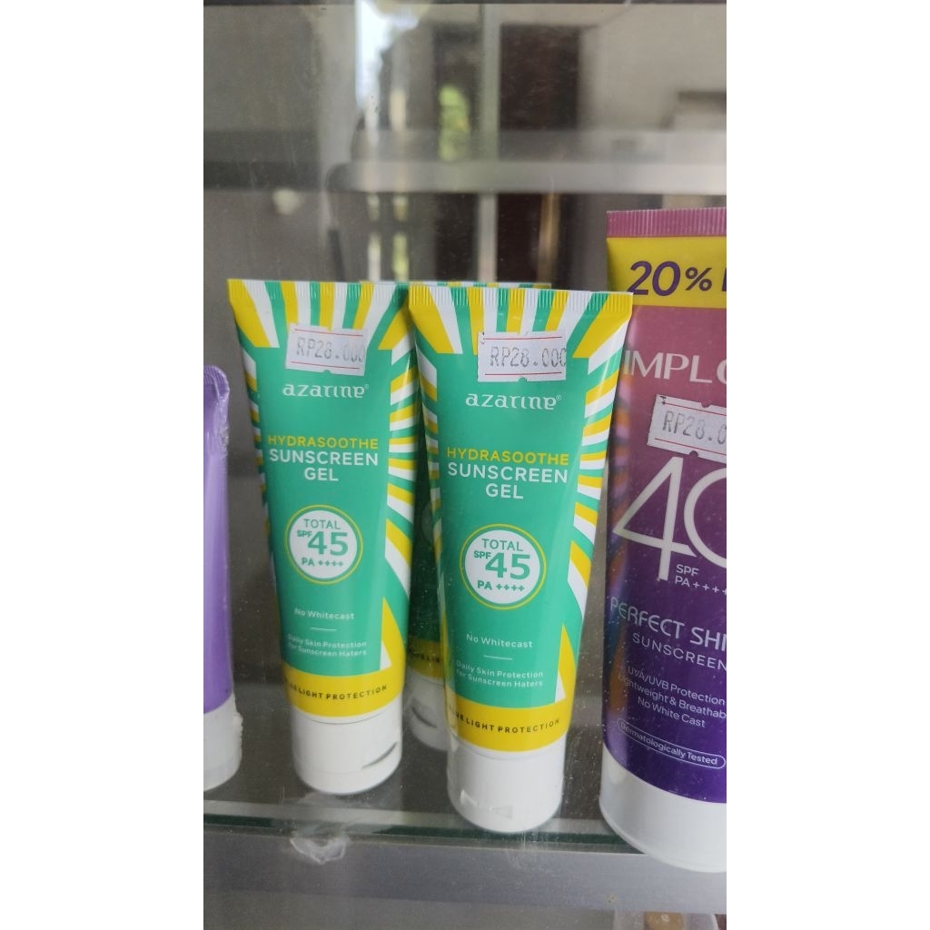 suncreen azzarin