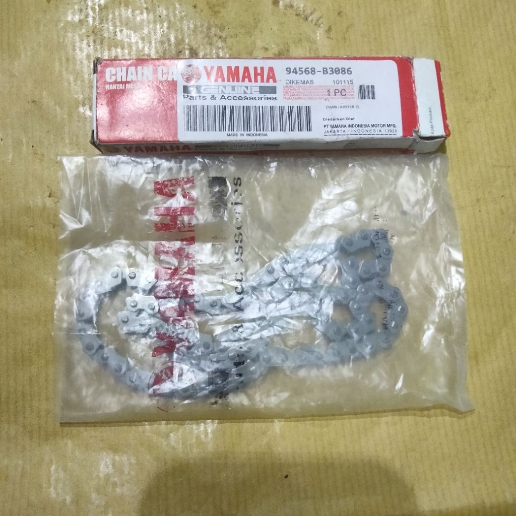 RANTAI KETENG MIO/MIO J/MIO SOUL/MIO SPORTY YAMAHA ORI KAMPRAT 94568-B3086