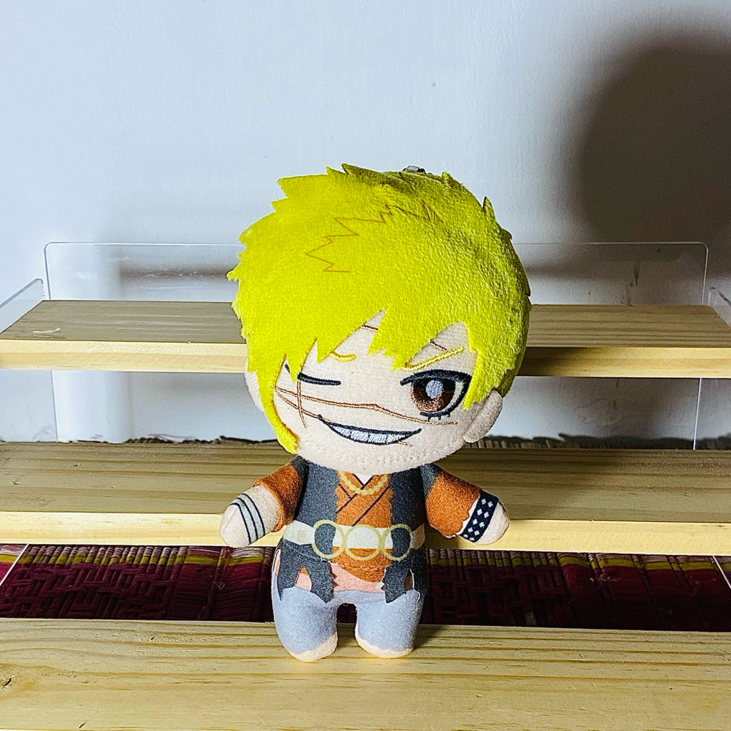 Hell's Paradise Jigokuraku Tomonui Plush with Keychain Banpresto Boneka Gantungan Kunci Anime Cowo