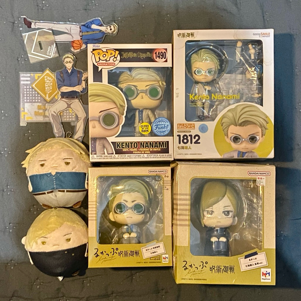 Nanami Kento Jujutsu Kaisen figure rukappu lookup nendoroid nendo funkopop fuwakororin fuwa standee