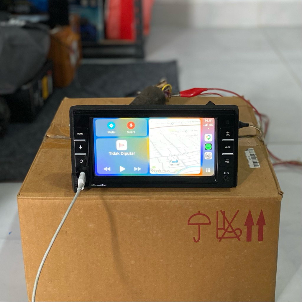 head unit nissan livina 2020 apple carplay dan android auto brand clarion
