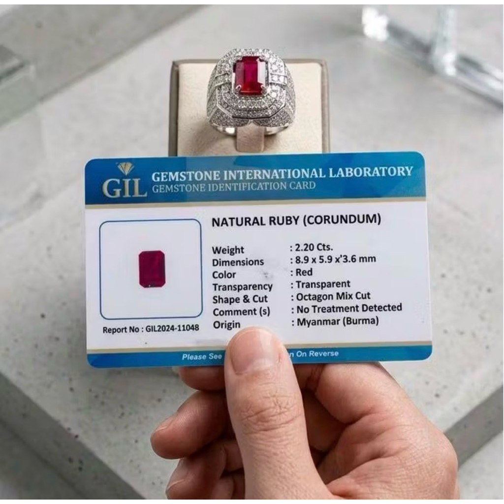 BATU PERMATA RUBY RUBY NO HEAT HIGH QUALITY
