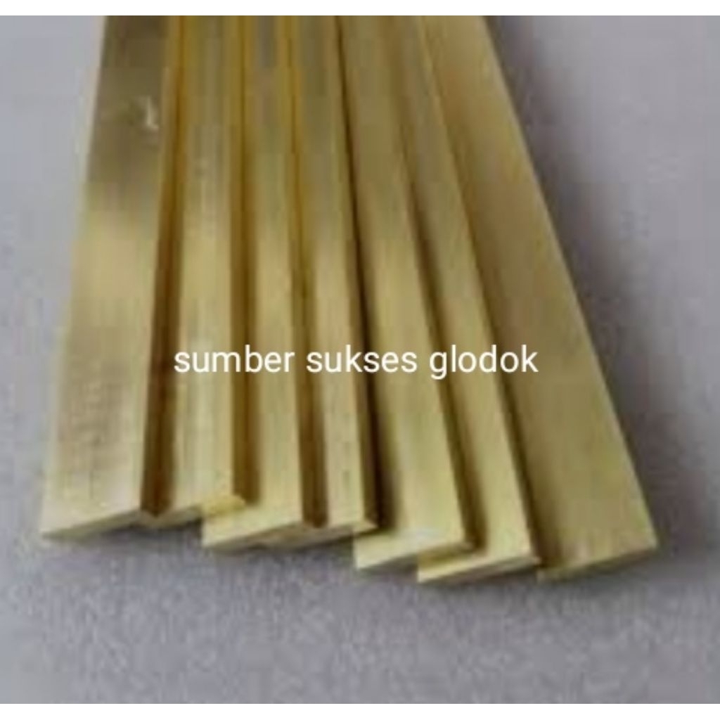 as kuningan kotak 38mm x 38mm x 60mm