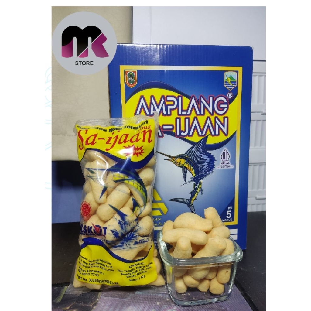 (Isi 5 pcs) Amplang Saijaan Kotabaru