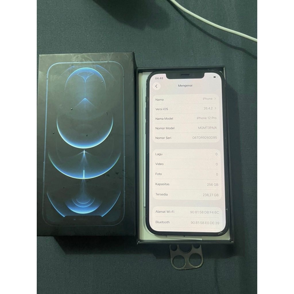 Iphone 12 pro fullset no minus