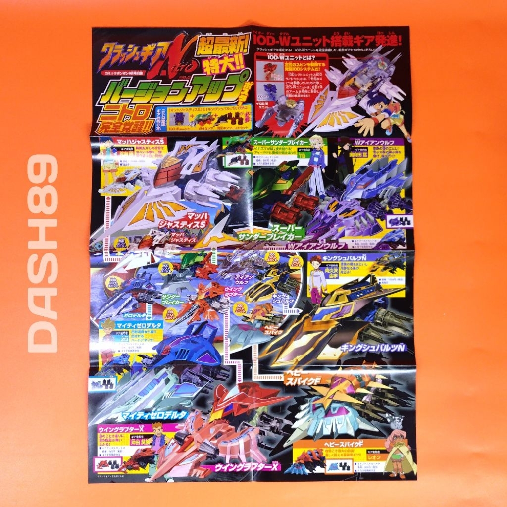 Crush Gear Nitro Version Up Poster