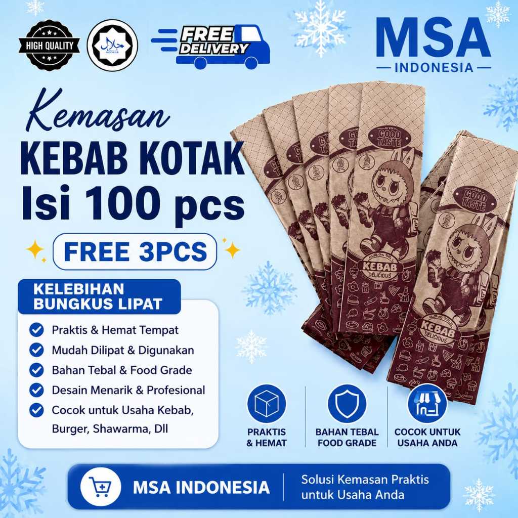 craft kotak lipat custom Kemasan kebab kotak  Box kebab  kemasan kebab  Packaging kebab  Kotak makan