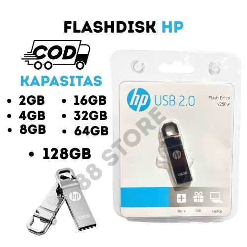 FlashDisk HP 2.0 USB 2GB , 4GB , 8GB ,16GB, 32GB , 64 GB 128GB Flash Drive HP
